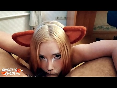 ❤️ Kitsune s'empassa la polla i es corre a la boca ️❌ Vídeo de sexe al ca.kanalmoscow.ru ☑